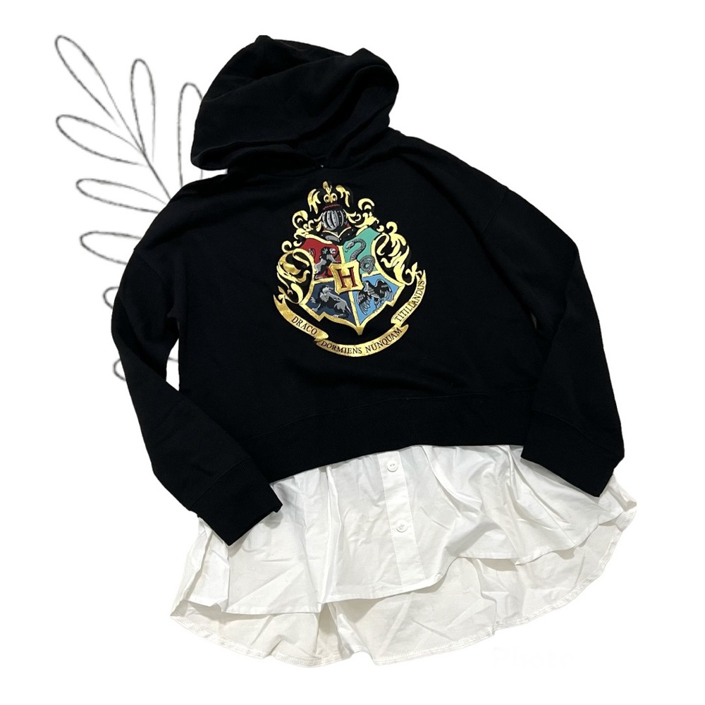 NWT Harry Potter Girls Twofer Layered Sweater
